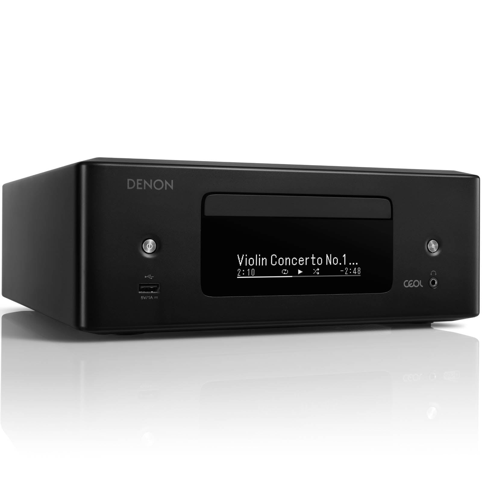 Denon RCD-N12 Compact Stereo Receiver 35 Watts per Channel